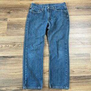 Levis 514 Jeans Mens 32x30 Blue Straight Leg Workwear 100% Cotton Classic Denim